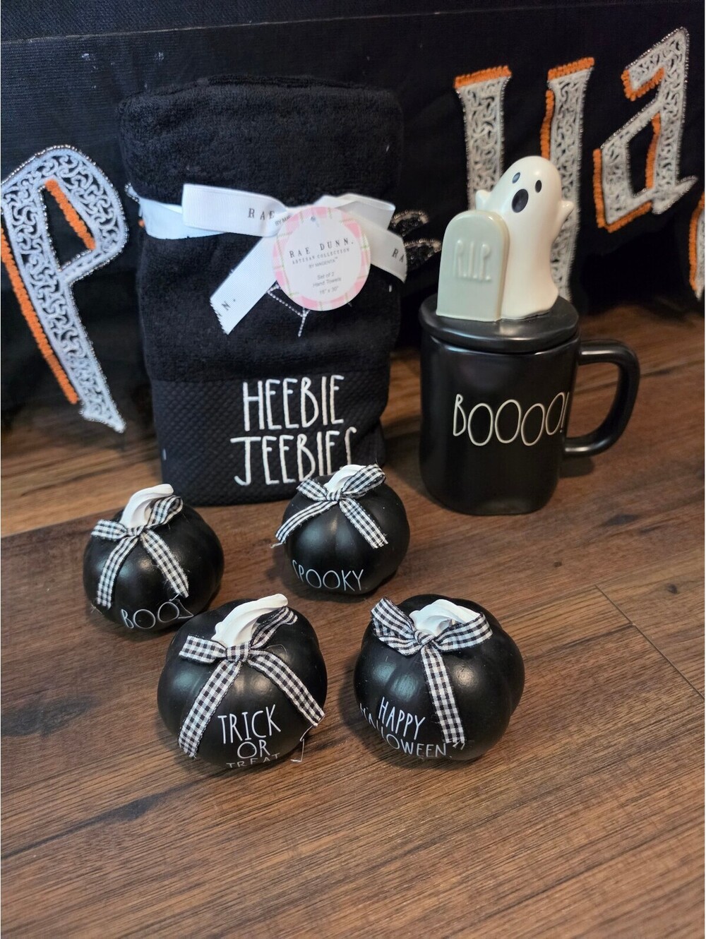Rae dunn Halloween set